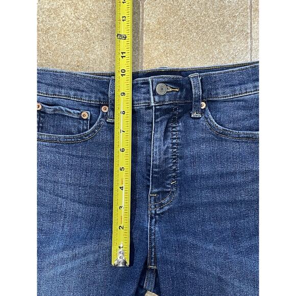 Lucky Brand Jeans Zoe High Rise Straight Leg Raw Hem Women's Size 8/29R - Picture 4 of 16